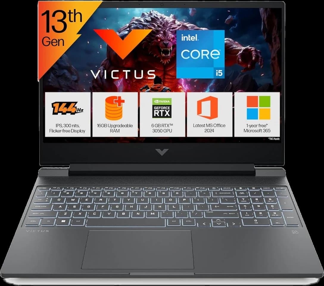 HP Victus Gaming RTX 3050 Core i5 (Refurbished)