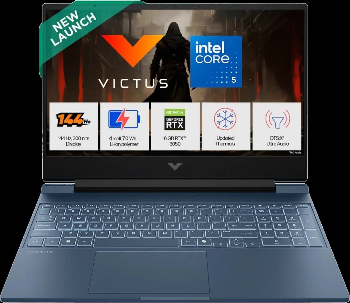 HP Victus Gaming RTX 3050 Core 5 (Refurbished)